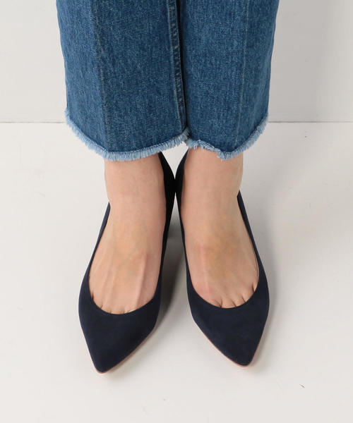 ODETTE E ODILE（オデットエオディール）の「OFD ポインテッドブロックヒール パンプス55↓↑（パンプス・レディース・ブラック/ネイビー/パープル/ターコイズブルー/モカ/オフホワイト/その他1/ライトグレー・21.5㎝/24.5cm/24cm/22cm/23.5cm/25cm/23cm/22.5cm）」の12枚目の写真