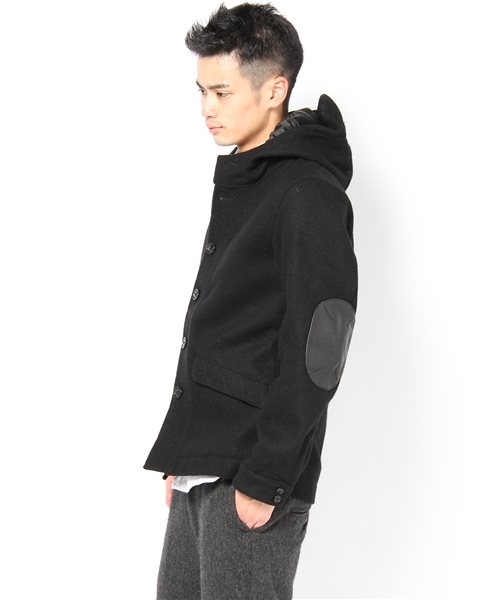 Jackman（ジャックマン）の「ジャックマン フード メルトン コート