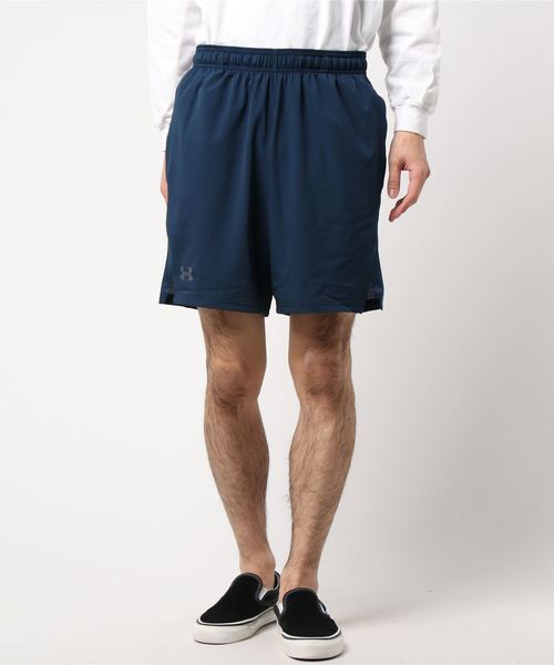 UNDER ARMOUR(アンダーアーマー)の「メンズ トレーニングショートパンツ / ケージショーツ(その他パンツ・メンズ・ホワイト/ネイビー/グレー/ブラック・XXL/S/L/XL/3XL/M)」の1枚目の写真