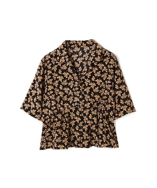 N.（N. Natural Beauty Basic）（エヌエヌナチュラルビューティーベーシック）の「◆オープンカラーボレロ（シャツ/ブラウス・レディース・ブラック系その他/グリーン系その他・MEDIUM）」の17枚目の写真