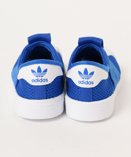 こども ビームス（コドモビームス）の「adidas / オリジナルス スーパースター SS SMR360 I 18 (ユニセックス 12～16.5cm)（スニーカー・キッズ・ブラック/ブルー・12/15 /13/14/16/14.5/15.5/13.5/16.5）」の14枚目の写真