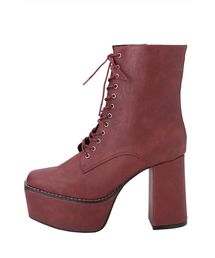 レースアップショートブーツ