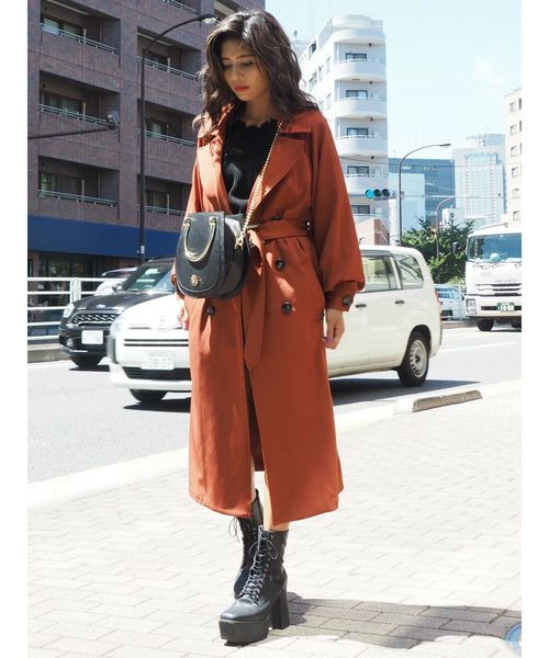 EVRIS（エヴリス）の「レースアップショートブーツ（ブーツ・レディース・ブラック/ボルドー・SMALL/MEDIUM/LARGE）」の18枚目の写真