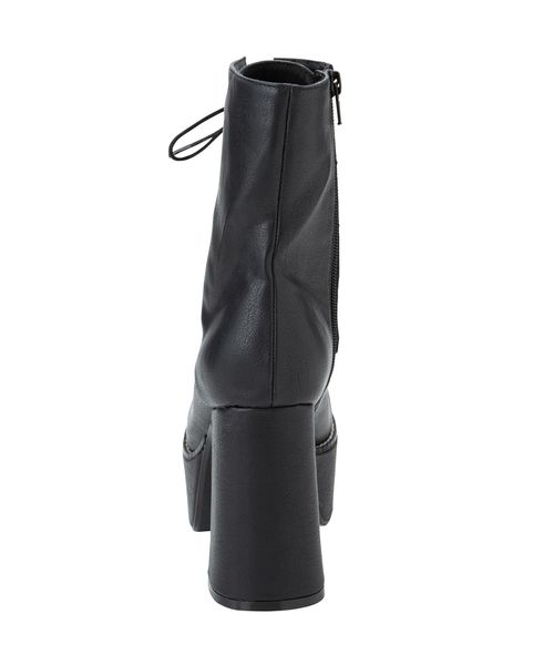 EVRIS（エヴリス）の「レースアップショートブーツ（ブーツ・レディース・ブラック/ボルドー・SMALL/MEDIUM/LARGE）」の13枚目の写真