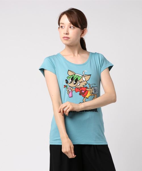 JOEY AFFAIRプリントTシャツ JOEY AFFAIRプリントTシャツ