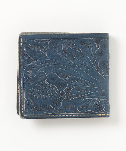 RRL（ダブル アール エル）の「ツールド インディゴ レザー ビル