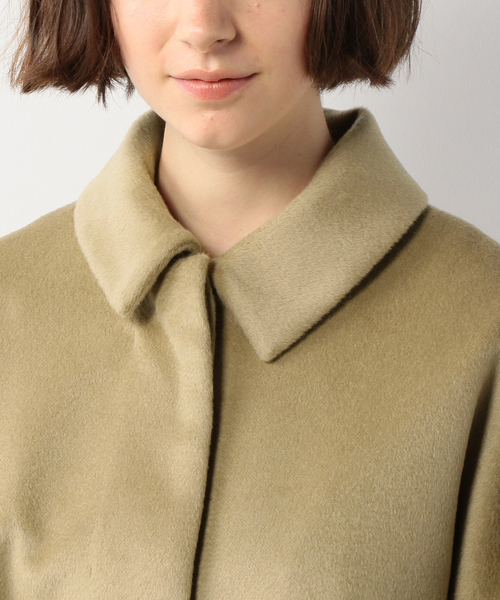 steven alan ベルベット襟 コート steven alan ガングラチェックコート