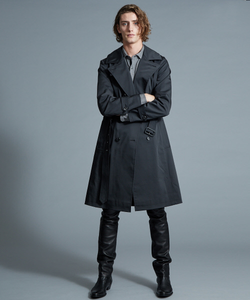 5351 POUR LES HOMMES（ゴーサンゴーイチプールオム）の「ハウンドトゥースジャージーシャツ（シャツ/ブラウス・メンズ・チャコールグレー/グレー・44/46/48/50）」の17枚目の写真