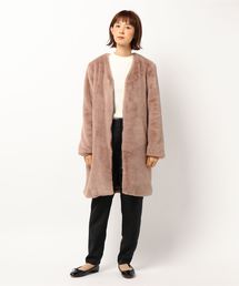 YECCA VECCA | ・エコファーコート(ダウンジャケット/コート)