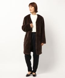 YECCA VECCA | ・エコファーコート(ダウンジャケット/コート)