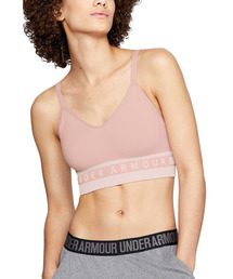 UNDER ARMOUR | レディーススポーツブラローインパクト / シームレスロングラインブラ(ブラジャー)
