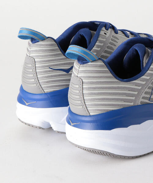 HOKA（ホカ）の「＜HOKA ONE ONE®＞ BONDI 6/スニーカー（スニーカー・メンズ・ライトグレー/ブラック・10/8/11/9）」の4枚目の写真