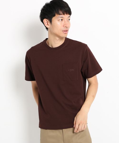 Web 一部店舗限定 Usaコットン クルーネックカラービッグtシャツ