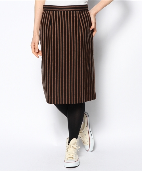 Ray BEAMS(レイビームス)の「◎□Ray BEAMS / ストライプ タイトスカート(スカート・レディース・レッド/ブラウン系その他・0/1)」の12枚目の写真