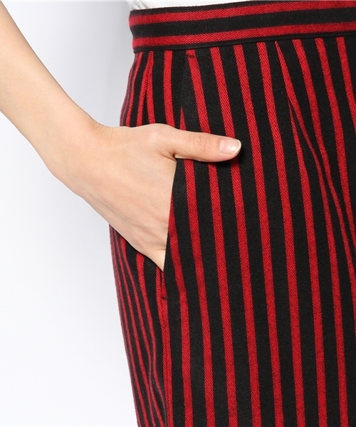 Ray BEAMS(レイビームス)の「◎□Ray BEAMS / ストライプ タイトスカート(スカート・レディース・レッド/ブラウン系その他・0/1)」の7枚目の写真