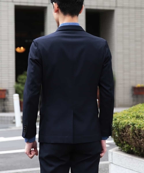 MICHEL KLEIN HOMME (ミッシェルクランオム)の「ジャケット(TRABESTドビー)(その他アウター・メンズ・ネイビー・46/48/51)」の11枚目の写真