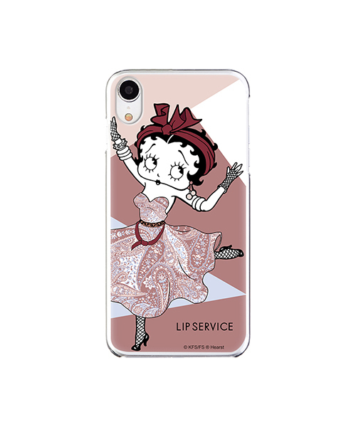 Lipservice リップサービス の Iphoneケース Lip Service リップサービス Betty Boop ベティー ブープ Iphonexr クリアケース Gizmobies ギズモビーズ スマホケース カバー Wear