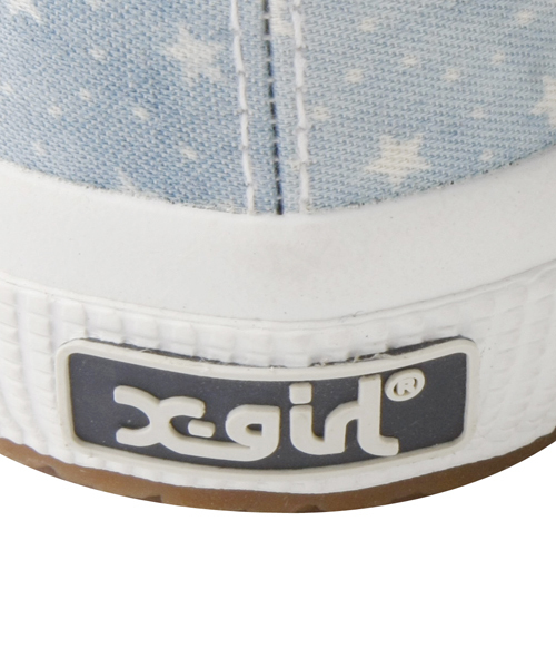 X-girl(エックスガール)の「X-girl SUPERGA 2750(スニーカー・レディース・ライトインディゴブルー・36/37/39/38)」の5枚目の写真