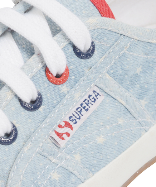 X-girl(エックスガール)の「X-girl SUPERGA 2750(スニーカー・レディース・ライトインディゴブルー・36/37/39/38)」の6枚目の写真