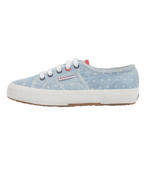 X-girl(エックスガール)の「X-girl SUPERGA 2750(スニーカー・レディース・ライトインディゴブルー・36/37/39/38)」の7枚目の写真