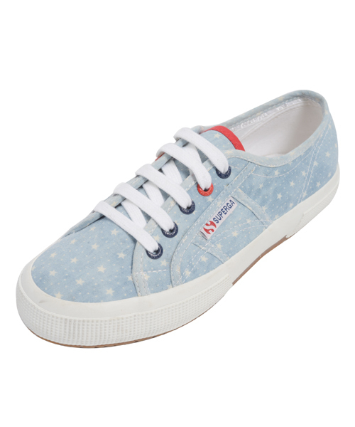 X-girl(エックスガール)の「X-girl SUPERGA 2750(スニーカー・レディース・ライトインディゴブルー・36/37/39/38)」の8枚目の写真