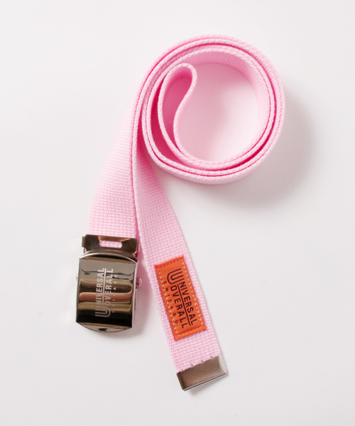 UNIVERSAL OVERALL（ユニバーサルオーバーオール）の「UNIVERSAL OVERALL/ロングガチャベルト（ベルト・メンズ・ライトグレー/ブラック/レッド/オフホワイト/ピンク/イエロー/ブルー/グリーン/キャメル・FREE）」の8枚目の写真