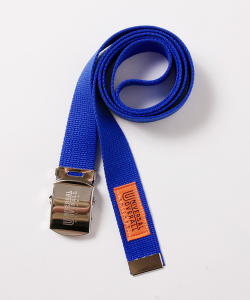 UNIVERSAL OVERALL（ユニバーサルオーバーオール）の「UNIVERSAL OVERALL/ロングガチャベルト（ベルト・メンズ・ライトグレー/ブラック/レッド/オフホワイト/ピンク/イエロー/ブルー/グリーン/キャメル・FREE）」の5枚目の写真