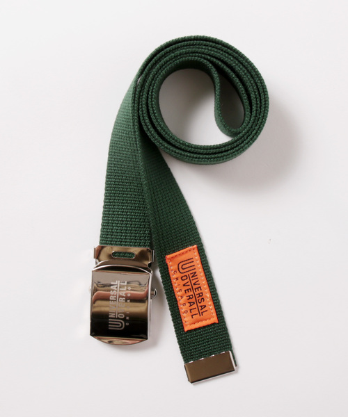 UNIVERSAL OVERALL（ユニバーサルオーバーオール）の「UNIVERSAL OVERALL/ロングガチャベルト（ベルト・メンズ・ライトグレー/ブラック/レッド/オフホワイト/ピンク/イエロー/ブルー/グリーン/キャメル・FREE）」の4枚目の写真