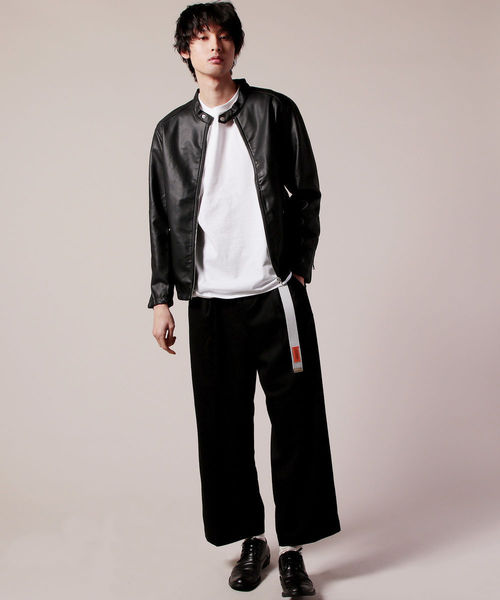 UNIVERSAL OVERALL（ユニバーサルオーバーオール）の「UNIVERSAL OVERALL/ロングガチャベルト（ベルト・メンズ・ライトグレー/ブラック/レッド/オフホワイト/ピンク/イエロー/ブルー/グリーン/キャメル・FREE）」の16枚目の写真