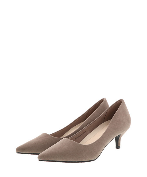 RANDA（ランダ）の「ストレスフリー/ポインテッドトゥベーシックレインパンプス（パンプス・レディース・ブラック/グレー/グリーン/プラム/ゴールド/パイソン/カーキ/ベージュ/ブラック系その他・21.5/22/22.5/23/23.5/24/24.5/25/25.5/21）」の18枚目の写真