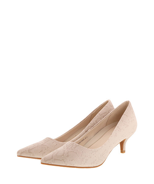 RANDA（ランダ）の「ストレスフリー/ポインテッドトゥベーシックレインパンプス（パンプス・レディース・ブラック/グレー/グリーン/プラム/ゴールド/パイソン/カーキ/ベージュ/ブラック系その他・21.5/22/22.5/23/23.5/24/24.5/25/25.5/21）」の19枚目の写真