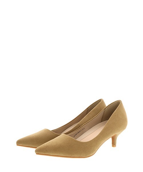 RANDA（ランダ）の「ストレスフリー/ポインテッドトゥベーシックレインパンプス（パンプス・レディース・ブラック/グレー/グリーン/プラム/ゴールド/パイソン/カーキ/ベージュ/ブラック系その他・21.5/22/22.5/23/23.5/24/24.5/25/25.5/21）」の22枚目の写真