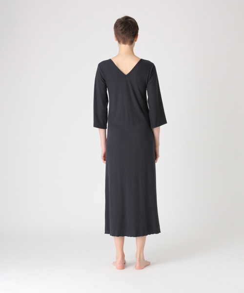 bijorie（ビジュリィ）の「スナップボタン／ロングワンピース（ワンピース・レディース・アイボリー/ネイビー・FREE）」の8枚目の写真