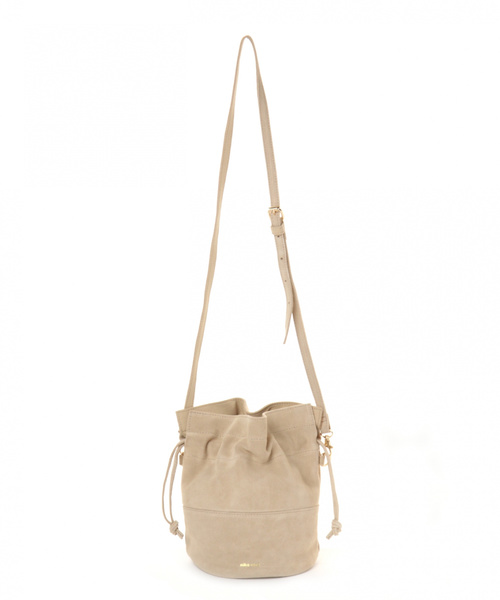 Niko And ニコアンド の オリジナルレザー巾着ショルダーバッグ ショルダーバッグ Wear