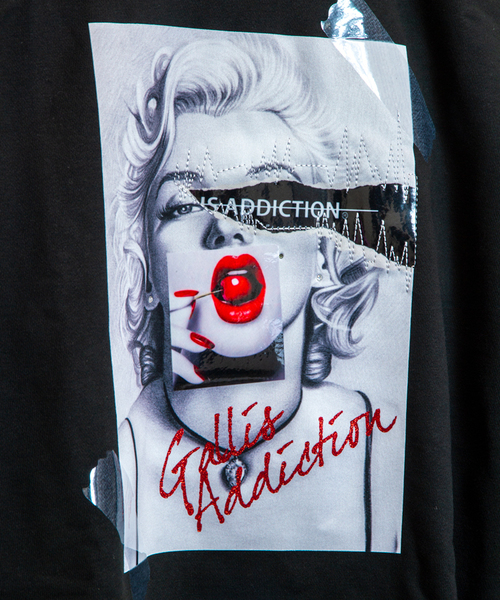 GALLIS ADDICTION（ガリスアディクション）の「GA RE-MAKE MM PHOTO SWEAT（スウェット・メンズ・ホワイト/ブラック・S/M/L）」の10枚目の写真