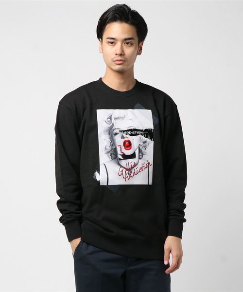 GALLIS ADDICTION（ガリスアディクション）の「GA RE-MAKE MM PHOTO SWEAT（スウェット・メンズ・ホワイト/ブラック・S/M/L）」の11枚目の写真