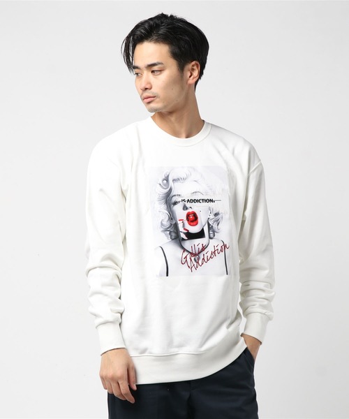 GALLIS ADDICTION（ガリスアディクション）の「GA RE-MAKE MM PHOTO SWEAT（スウェット・メンズ・ホワイト/ブラック・S/M/L）」の12枚目の写真