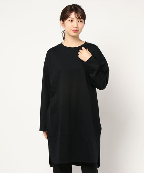 LOWRYS FARM(ローリーズファーム)の「レイヤードスリットLS 861672(Tシャツ/カットソー・レディース・ブラック/オフホワイト・FREE)」の14枚目の写真