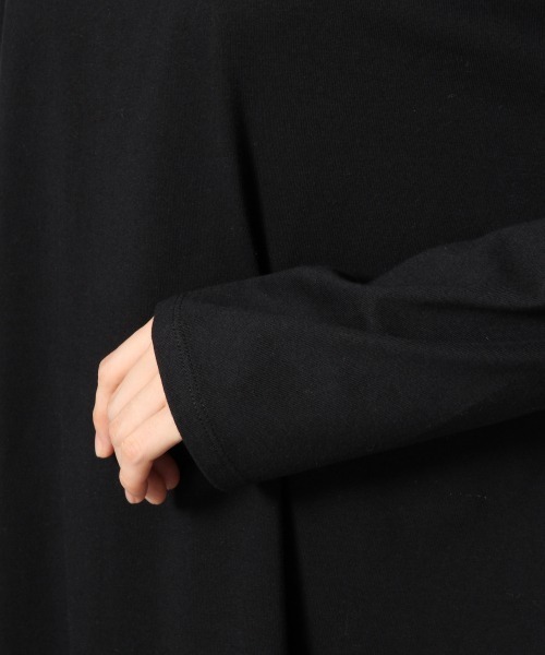 LOWRYS FARM(ローリーズファーム)の「レイヤードスリットLS 861672(Tシャツ/カットソー・レディース・ブラック/オフホワイト・FREE)」の10枚目の写真