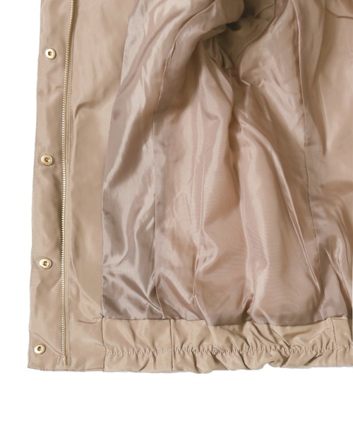 n'ee-ne（ネーネ）の「ボアフードダウンジャッケット（ダウンジャケット/コート・レディース・ブラック/ベージュ/ネイビー/アイボリー・M/L）」の15枚目の写真