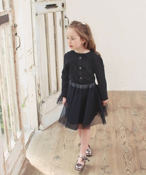 Rora（ローラ）の「ローマン ロンT（Tシャツ/カットソー・キッズ・ブラック・100cm/110cm/120cm/130cm/140cm/150cm）」の5枚目の写真