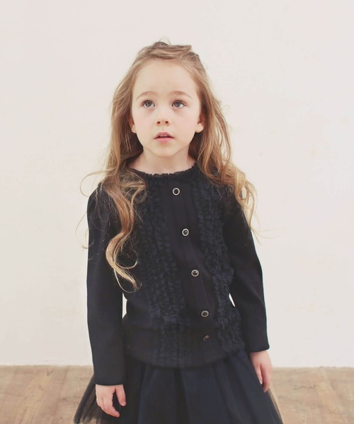 Rora（ローラ）の「ローマン ロンT（Tシャツ/カットソー・キッズ・ブラック・100cm/110cm/120cm/130cm/140cm/150cm）」の4枚目の写真