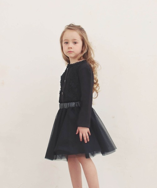 Rora（ローラ）の「ローマン ロンT（Tシャツ/カットソー・キッズ・ブラック・100cm/110cm/120cm/130cm/140cm/150cm）」の7枚目の写真