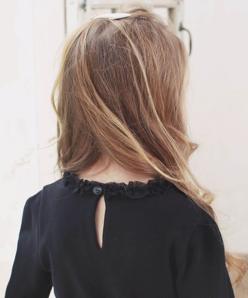 Rora（ローラ）の「ローマン ロンT（Tシャツ/カットソー・キッズ・ブラック・100cm/110cm/120cm/130cm/140cm/150cm）」の10枚目の写真