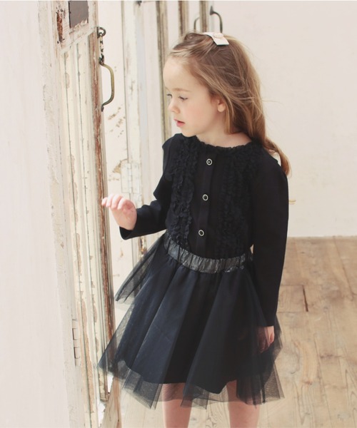 Rora（ローラ）の「ローマン ロンT（Tシャツ/カットソー・キッズ・ブラック・100cm/110cm/120cm/130cm/140cm/150cm）」の6枚目の写真