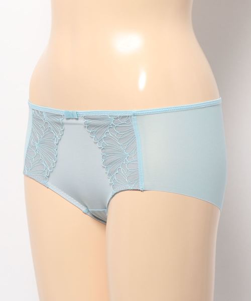 Triumph（トリンプ）の「天使のブラ スリムライン494 ボーイズレングス TR494 PT（ショーツ・レディース・ライトブルー/ブラック/ベージュ/ピンク・M/L）」の5枚目の写真