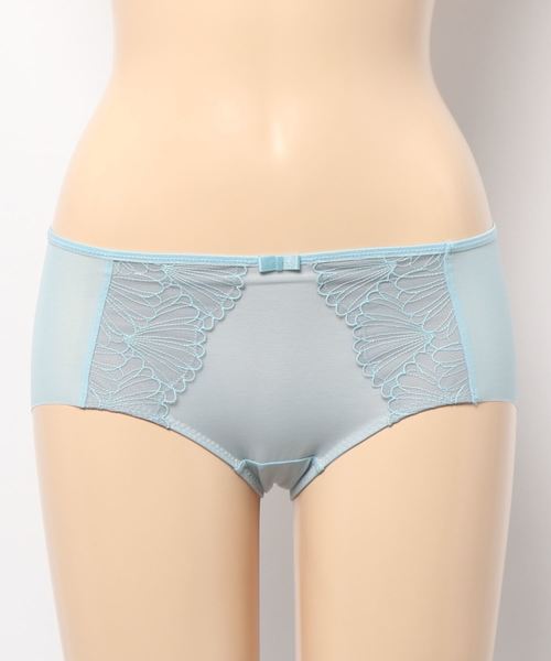 Triumph（トリンプ）の「天使のブラ スリムライン494 ボーイズレングス TR494 PT（ショーツ・レディース・ライトブルー/ブラック/ベージュ/ピンク・M/L）」の14枚目の写真