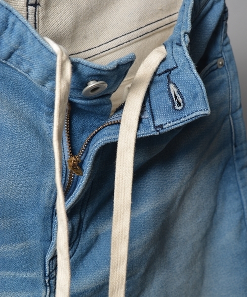 SHIPS JET BLUE（シップスジェットブルー）の「★★JB: スウェット ブリーチデニムショーツ■（その他パンツ・メンズ・ライトインディゴブルー・LARGE/SMALL/MEDIUM）」の10枚目の写真