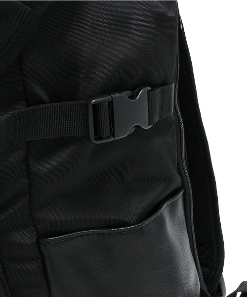 WEGO（ウィゴー）の「WEGO/ブラックバックパック（バックパック/リュック・メンズ・ブラック/その他1・FREE）」の14枚目の写真