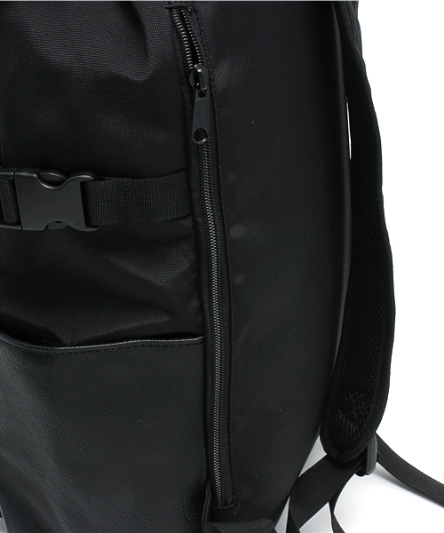 WEGO（ウィゴー）の「WEGO/ブラックバックパック（バックパック/リュック・メンズ・ブラック/その他1・FREE）」の8枚目の写真